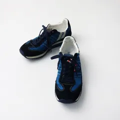 日本製 パトリック PATRICK マラソン MARATHON スウェード スニーカー 36/ネイビー シューズ レースアップ 【2400014401783】