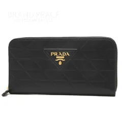 2024年最新】プラダ 財布 1ML506 PRADA ラウンドファスナー長財布 サッ