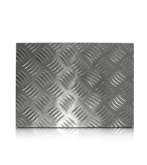 アルミ縞板(シマ板)3x650x1980 (厚x幅x長さmm) - 材料、資材