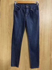 RHYTHM リズム デニムパンツ NO.105 HIGH RISE CROP NAVY S