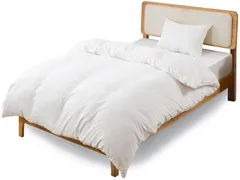 【在庫セール】ファスナー式 ピーチスキン加工 枕カバー1枚追加 オールシーズン おしゃれ 3点セット 寝具カバーセット シングル ベッドカバー 通気 掛け布団カバー 速乾 AZRA ホワイト