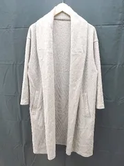 ◇ ROPE PICNIC ロペピクニック ケーブル　シンプル　起毛　厚手 長袖 カーディガン サイズ38 ブラウン系 レディース E  【1303270007120】