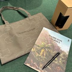 ハミルトン　ノベルティ一式　ペン,トートバッグ,タンブラー,ブック　HAMILTON