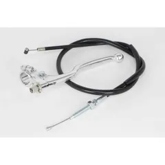 エイプ100/APE100(HC07-1000001-/HC13-1000001-)用 STDクラッチレバー&ケーブルセット(シルバー)｜タケガワ/武川のサムネイル