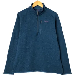 古着 パタゴニア Patagonia ベターセーター 1/4ジップ 25522FA17 ハーフジップ フリースプルオーバー メンズXL相当/eaa556963