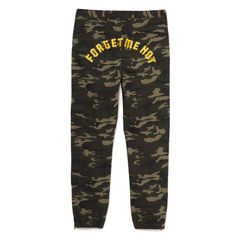 Forget me not Camo embroidery Lounge pants メイヨー 迷彩柄 カモフラ ラウンジパンツ