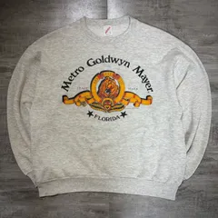70s USA製 MGM メトロゴールドウィンメイヤー ビンテージ スウェット 90年代 USA製 Metro Goldwyn Mayer メトロ・ゴールドウィン