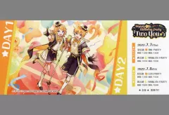 【中古】紙製品 [単品] 鏡音リン＆鏡音レン デザインレプリカチケット 「鏡音リン・レン Happy 14th Birthday Party『Two You』」 スペシャルシート特典