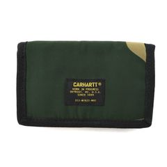 CARHARTT 3つ折り財布 カーキ カモフラ ナイロン ASHTON WALLET