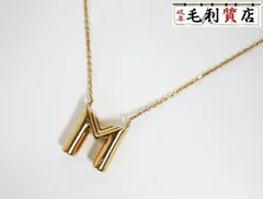 ルイヴィトン LOUIS VUITTON M61068 LV&ME ゴールド GP ネックレス レディース【中古】アクセサリーのサムネイル