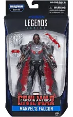 【中古】フィギュア ファルコン 「シビル・ウォー/キャプテン・アメリカ」 ハズブロアクションフィギュア 6インチ レジェンド