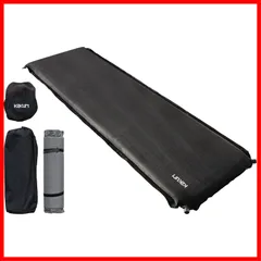 kakuriインフレーターマット美品 KAKURI インフレーターマット 7cm厚 シングル（約196×63cm 厚さ