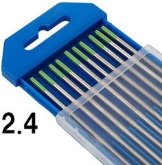 TIG溶接用 タングステン電極棒！ 純タン WP 2.4mm L150mm ピュアタングステン 50本