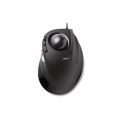 エレコム USB マウス 有線 トラックボール 人差し指用 8ボタン ブラック M-DT2URBK 1
