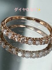 K18ホワイトゴールド✨アクアマリン0.75ct✨ダイヤ0.24ct✨上品爽やか 