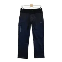 サイズ：31 OAKLEY オークリー  スカル刺繍 異素材切替 ロングパンツ  グレー系 [240101470176] ゴルフウェア メンズ ストスト