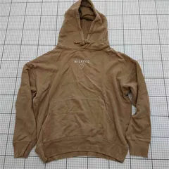 ◇ ⊇ MILKFED ミルクフェド シンプル系 長袖 プルオーバーパーカー サイズONE ブラウン系 レディース E  【1509190040814】