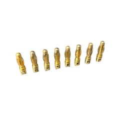 4mm バナナコネクタ　【オス・メス】 8セット