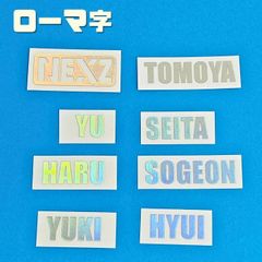 韓流 K-POP グッズ NEXZ ネクスジ ホログラムステッカー 名前 ローマ字 #オリジナル #ペンライト #キラキラ #オタ活 #NEX2Y 虹プロ Nizi Project