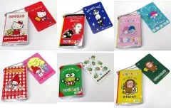 【中古】キーホルダー 全6種セット 「サンリオキャラクターズ じゆうちょう＆下じきセットチャーム」