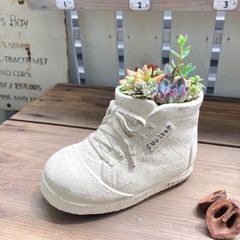 子供靴モチーフのプランター 多肉植物鉢 ガーデニング雑貨 ユニーク鉢 北欧 雑貨