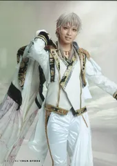 ミュージカル刀剣乱舞 静かの海のパライソ 2021 鶴丸国永 岡宮来夢 CD購入特典ブロマイド *大判 ライブ