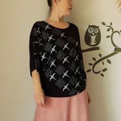 コアエ ドルマンTシャツ●黒