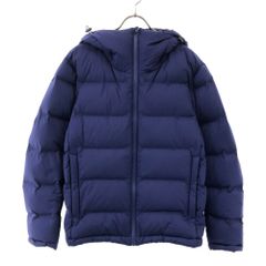 極美品】UNIQLO ユニクロ シームレスダウンパーカ ブルー L - メルカリ