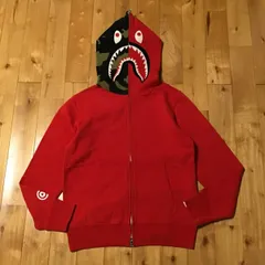 Bapeland 1周年記念 シャーク パーカー Sサイズ shark full zip hoodie a bathing ape BAPE camo エイプ ベイプ アベイシングエイプ