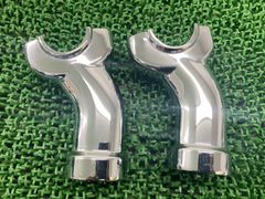 ハーレー FXSTD デュース 純正 ハンドルポスト 中古 プルバック 