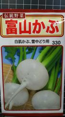 富山 かぶ 種 ３袋セット