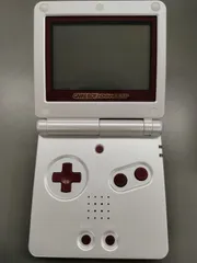 【中古本体】ゲームボーイアドバンスSP ファミコンカラー 本体＋充電器のみ 【60】