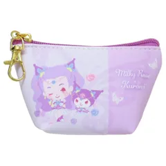 Yes！ プリキュア5 GoGo！xサンリオキャラクターズ ミニポーチ イヤフォンポーチ ミルキィローズxクロミ バンダイ 3チャーム キャラクター グッズ 