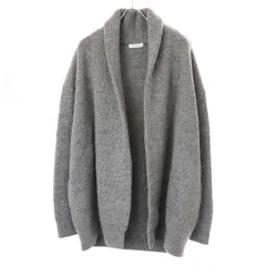 MADISON BLUE マディソンブルー SHAWL COLLAR CD ウールローゲージショールカラーカーディガン MB234-8019 グレー 01のサムネイル