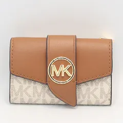 美品 マイケルコース 6連キーケース キーリング エクストラスモール MKシグネチャー レディース KTR 2000000 NSK