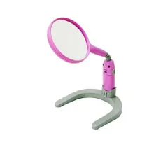 Kenko 拡大鏡 ルーペ スタンド スタンドルーペ 虫眼鏡 大型 12cm LEDライト搭載 読書 高倍率 新聞 文字 ksl-107p