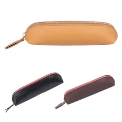 ペンケース レザー 革 おしゃれ 大人 大容量 高校生 筆箱 小学生 中学生 シンプル 入学祝い プレゼント 小学校 入学準備 文房具 _c