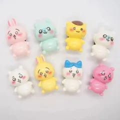 ㊽ ちいかわ クロッグサンダル ジビッツ 8点セット サンダルチャーム うさぎ ハチワレ くりまんじゅう モモンガ