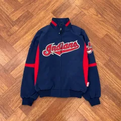 マジェスティック MLB ロゴワッペン 中綿ジャケット スタジャン ブルゾン M mlb-240110jac01_1.jpg