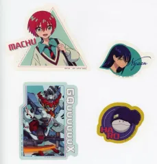 【中古】シール・ステッカー 集合(大：マチュ/ジークアクス) ダイカットステッカーセット 「一番くじ 機動戦士Gundam GQuuuuuuX(ジークアクス) vol.2」 G賞