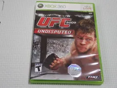 xbox360★UFC UNDISPUTED 2009 海外版 北米版★箱付・説明書付・ソフト付★動作確認済