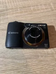 【新品】Canon PowerShot A1400IS ブラック　動作確認済 Canon PowerShot A1400 16.0 MP Digital Camera - Black for