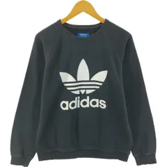 古着 アディダス adidas adidas original ロゴプリント ロゴスウェットシャツ トレーナー メンズM相当/eaa455089