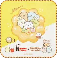 【中古】タオル・手ぬぐい 集合 ミニタオル 「ミスタードーナツ×すみっコぐらし」