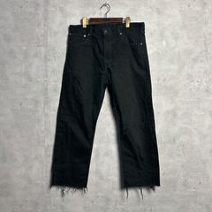 00s Euro Levi's ユーロリーバイス 521 0825 ブラックデニム 後染め 古着