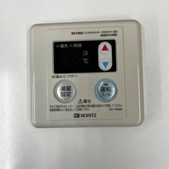 ノーリツ　給湯器　RC-7606Mの台所リモコン 中古➁