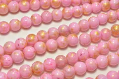 ビーズクラブ 連売り パワーストーン ブレスレット ジェイド G-23 ピンク 8mm 天然石