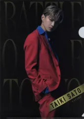 【中古】クリアファイル 佐藤大樹/ITARU(Astro9 ≠ FANTASTICS) A4クリアファイル 「フラットガシャポン BATTLE OF TOKYO クリアファイルコレクションvol.1」