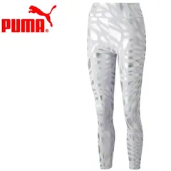 ○送料390円可能商品 プーマ PUMA 新品 レディース 吸水速乾 トレーニング ハイウエスト 7/8 レギンス タイツ [523756-68-L] 四 弐★QWER
