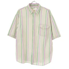 【DOCKERS】90s ストライプ USA製半袖シャツ